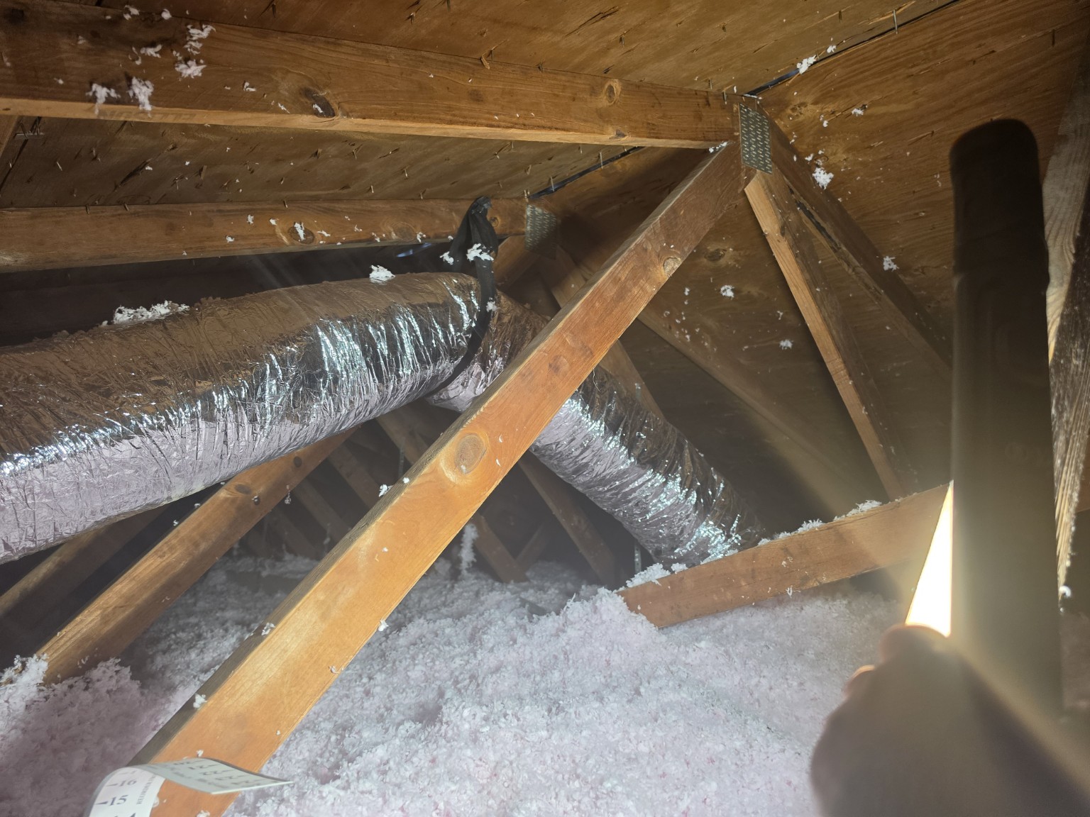 Attic insulation