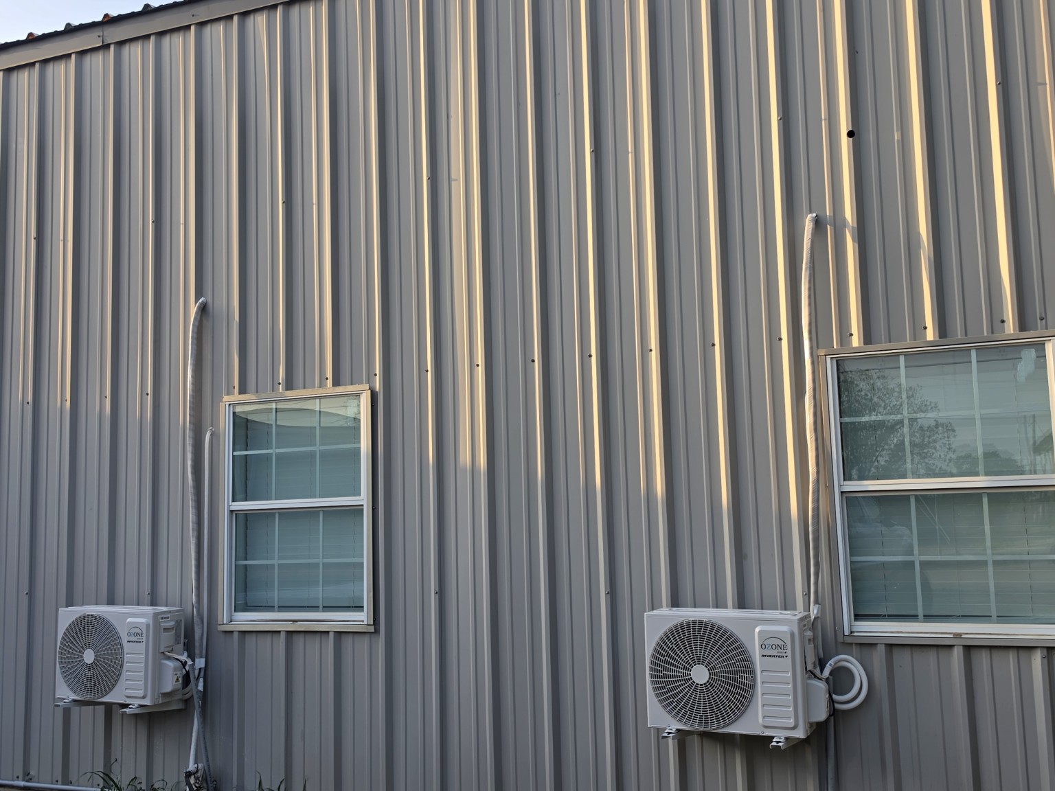 Ductless mini split outdoor units